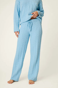 P.J. Salvage Cozy Chenille Cable Knit Pants