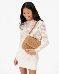 Clare V Louis Twisted Raffia Handbag
