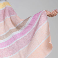 Sadhu Collective Handwoven Linen Scarf Gentle Hues
