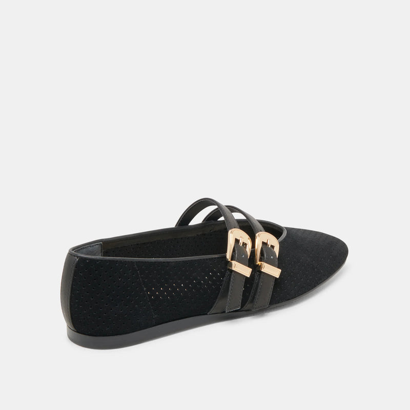 Dolce Vita Baylee Grommet Suede Flat