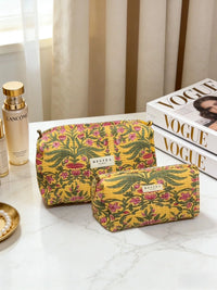 Hestea Quilted Mother Daughter Toiletry Bags