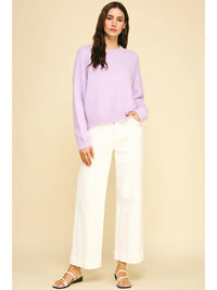 Pinch Long Sleeve Drop Shoulder Sweater