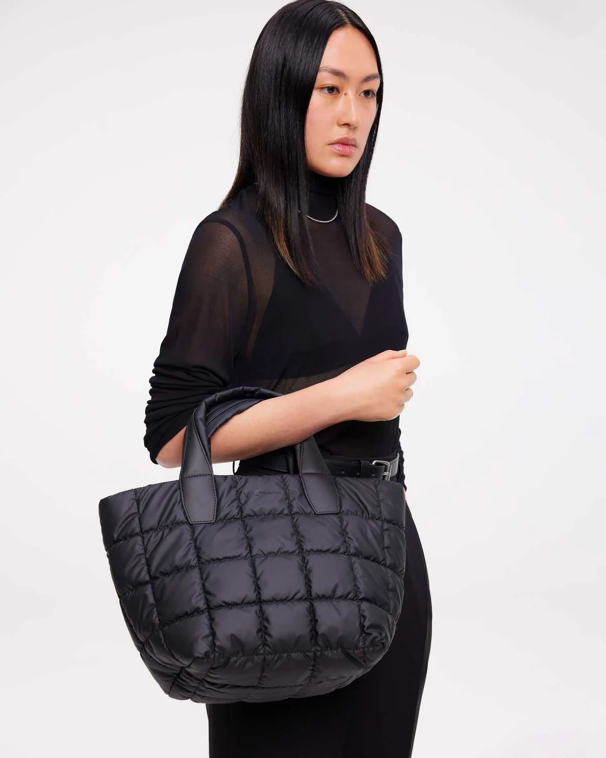 Vee Collective Porter Small Tote Black