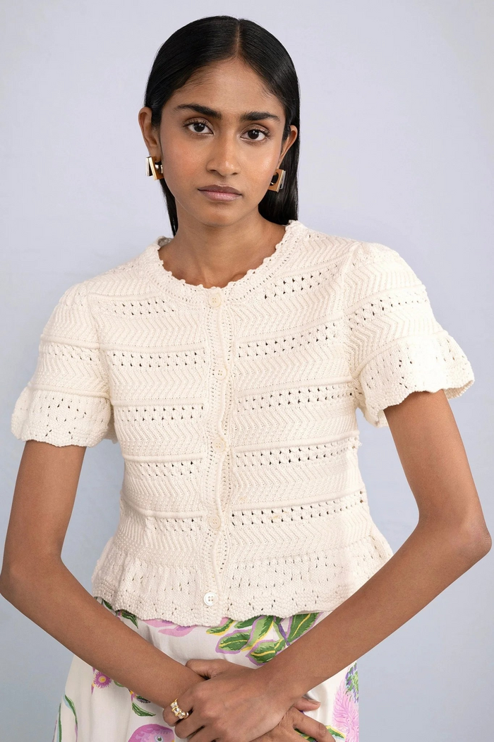 Banjanan Laura Crochet Cardigan