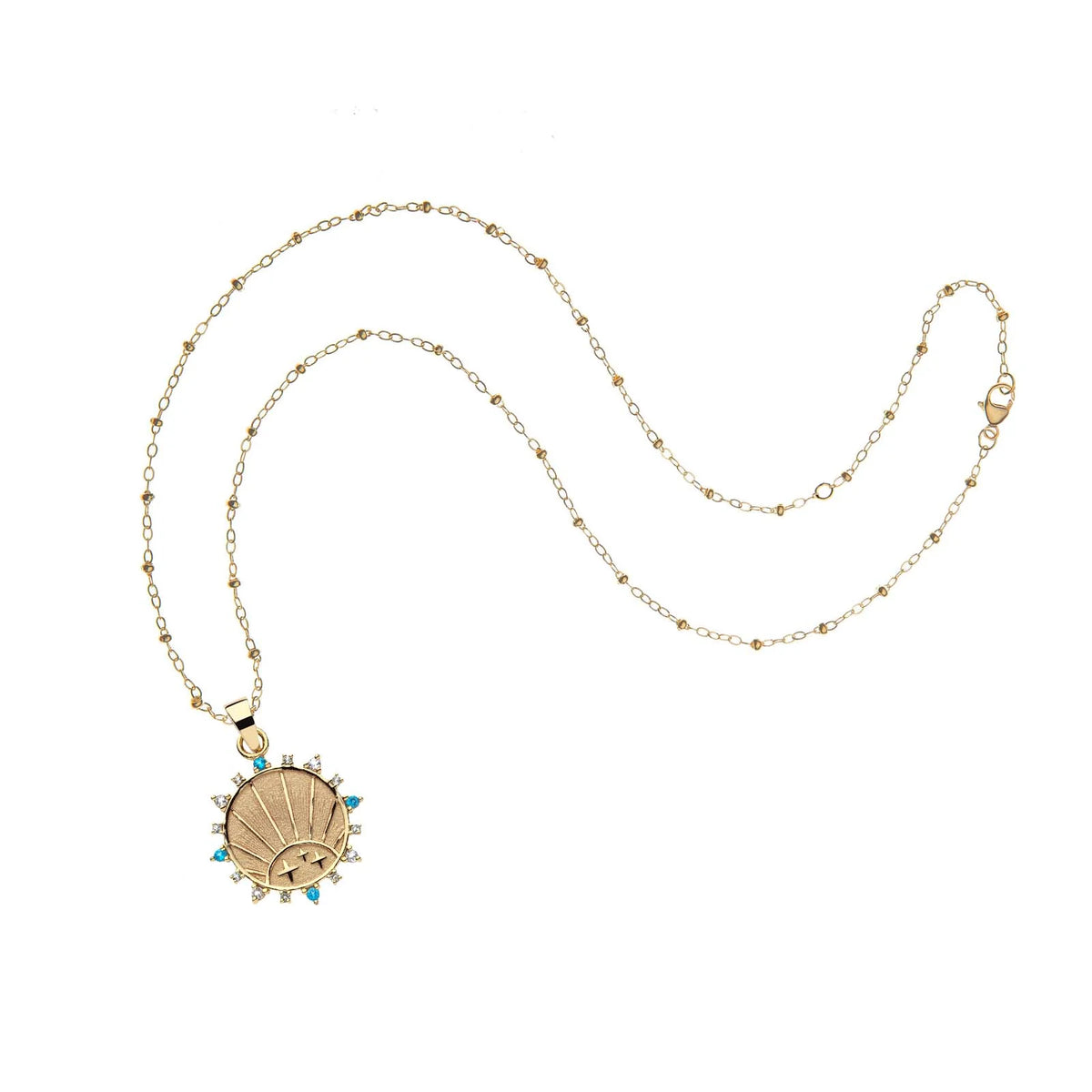 Jane Win Strong Petite Embellished Coin
