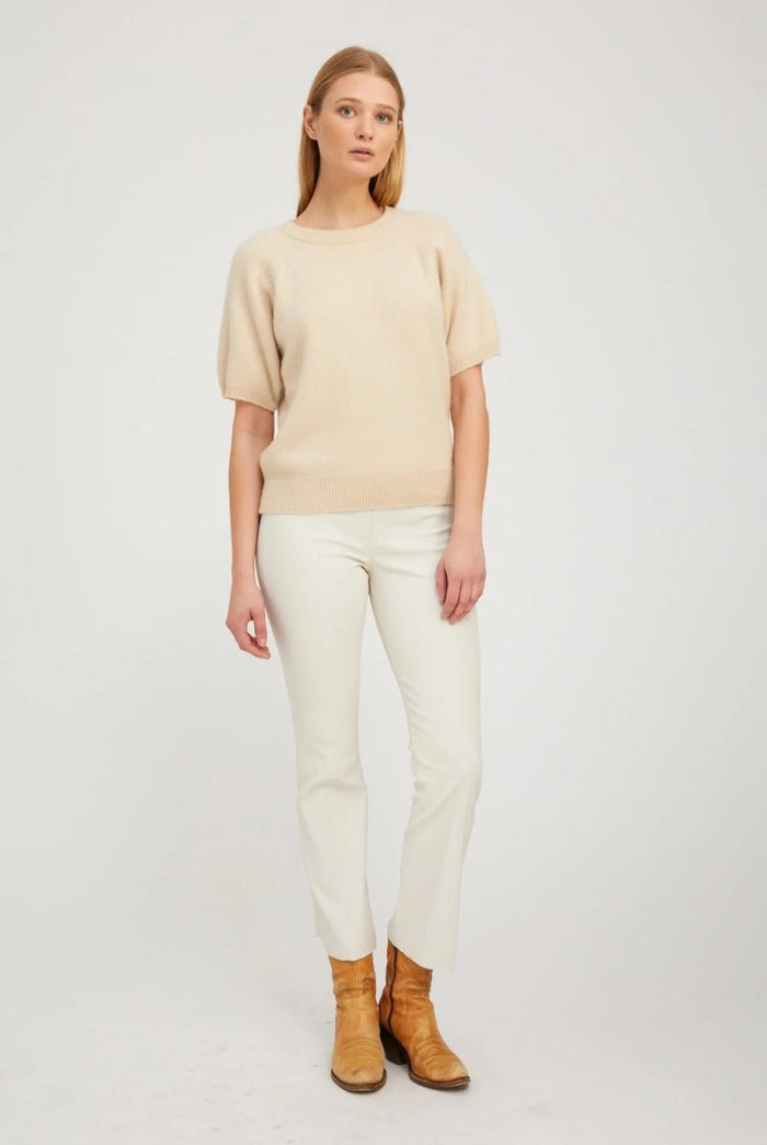 SPRWNM Short Sleeve Raglan Cashmere Sweater
