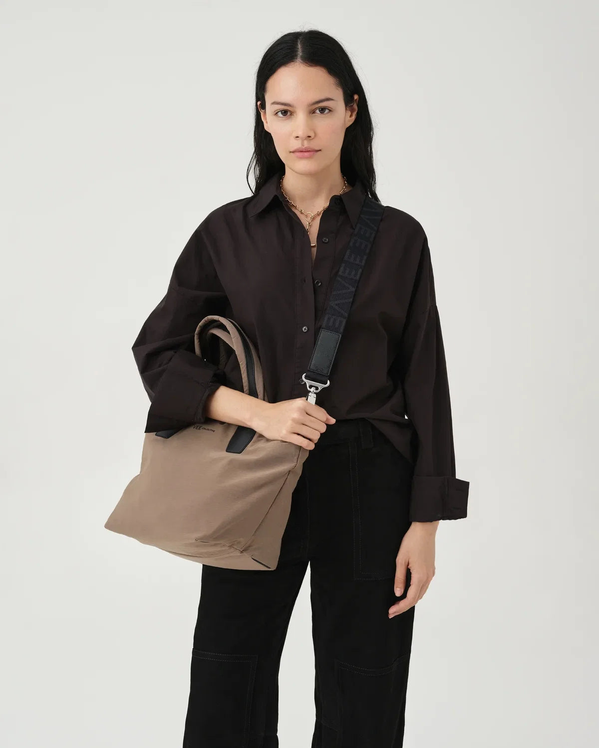 Vee Collective Essence Small Tote Mink