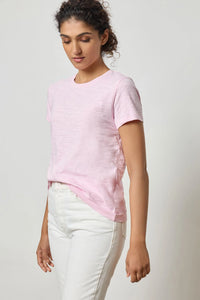 Lilla P Short Sleeve Slub Crew