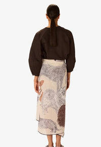 Inoui Editions Toutou Motif Scarf