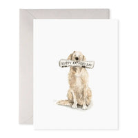 E.Frances Doggy Dad Father's Day Card