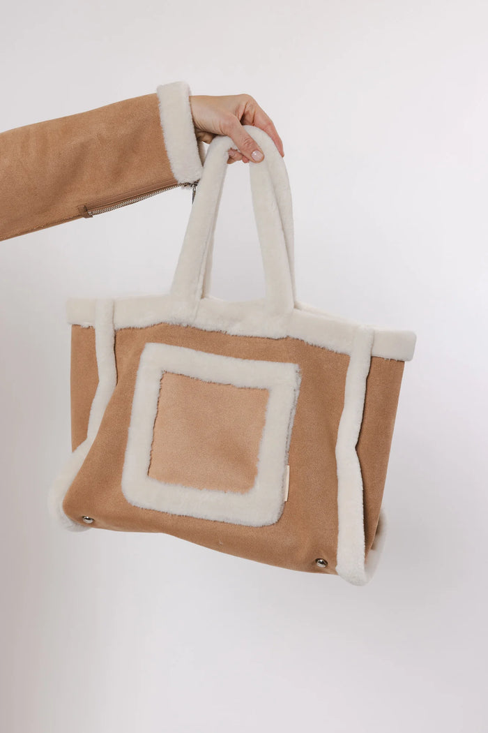 Rino & Pelle Danu Faux Fur Shopper