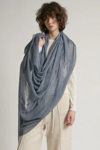Look by M Sheer Cotton Scarf