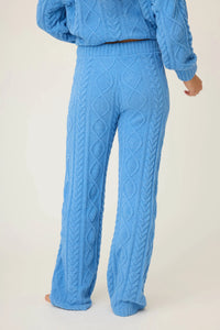 P.J. Salvage Cozy Chenille Cable Knit Lounge Pants