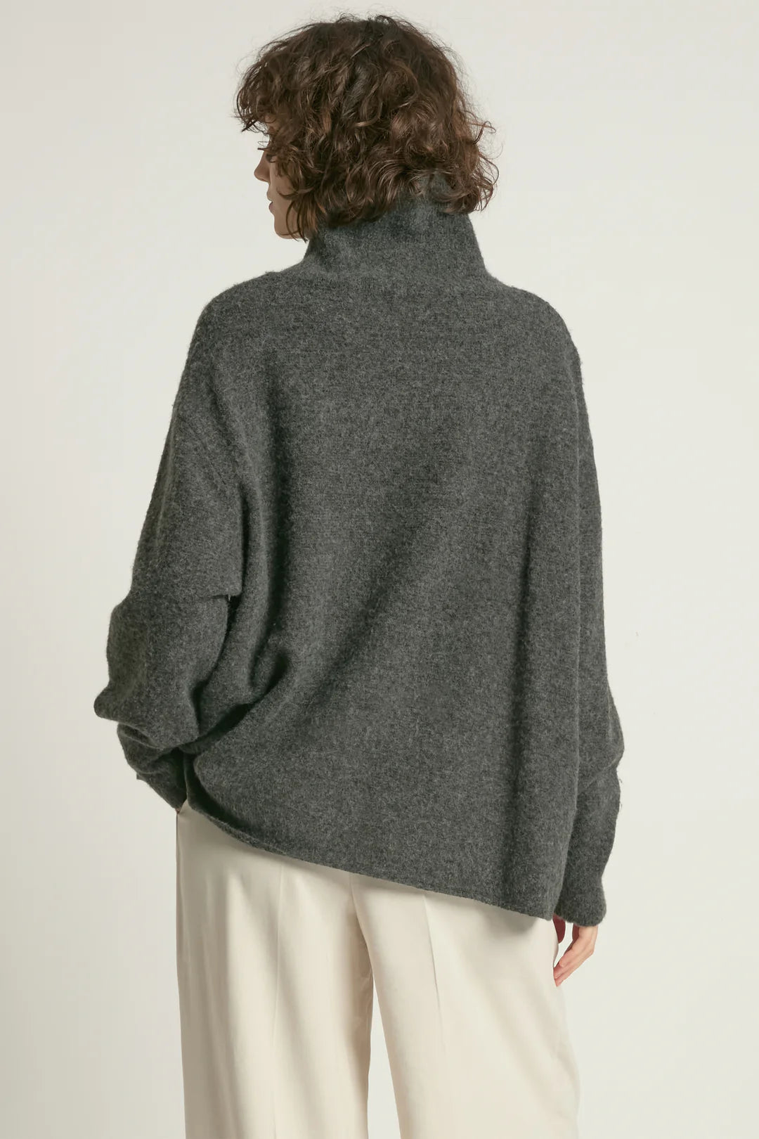 Look by M Slouch Turtleneck Sweater