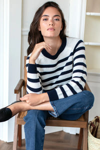 Emerson Fry Bretton Stripe Sweater-Final Clearance