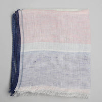 Sadhu Collective Pastel Whisper Handwoven Linen Scarf
