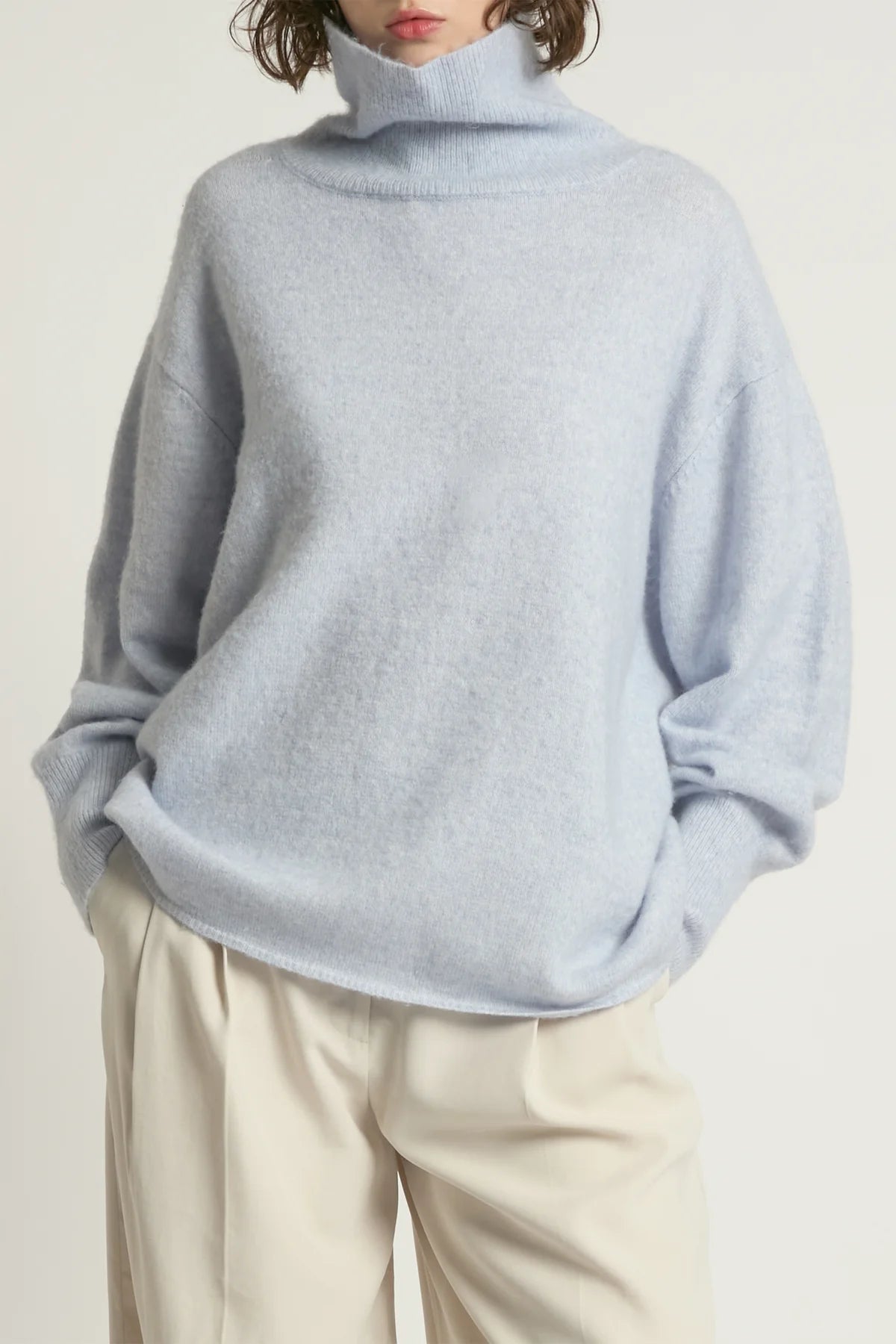 Look by M Slouch Turtleneck Sweater
