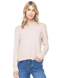 Pura Cashmere Everyday Cotton Crew