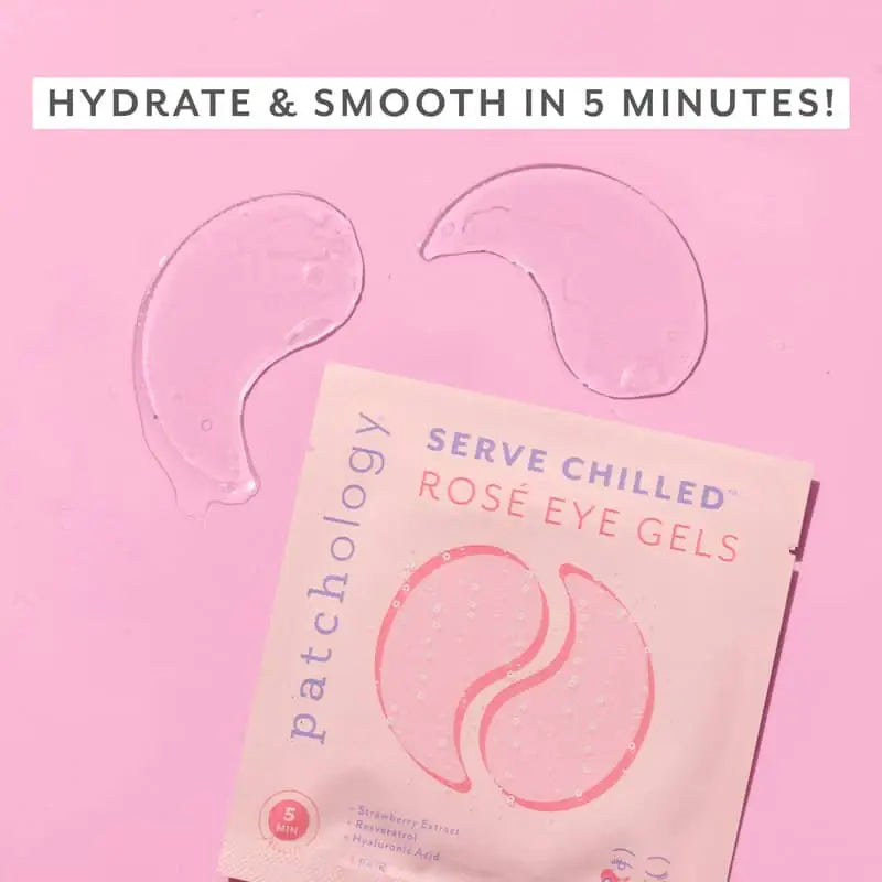 Patchology Under Eye Serve Chilled Rosé Hydrating Eye Mask Gels