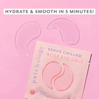 Patchology Under Eye Serve Chilled Rosé Hydrating Eye Mask Gels
