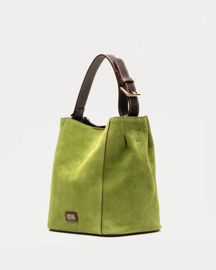 Frances Valentine Small June Hobo Suede Bag