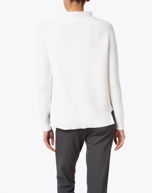 Kinross Cashmere Garter Funnel Neck Sweater