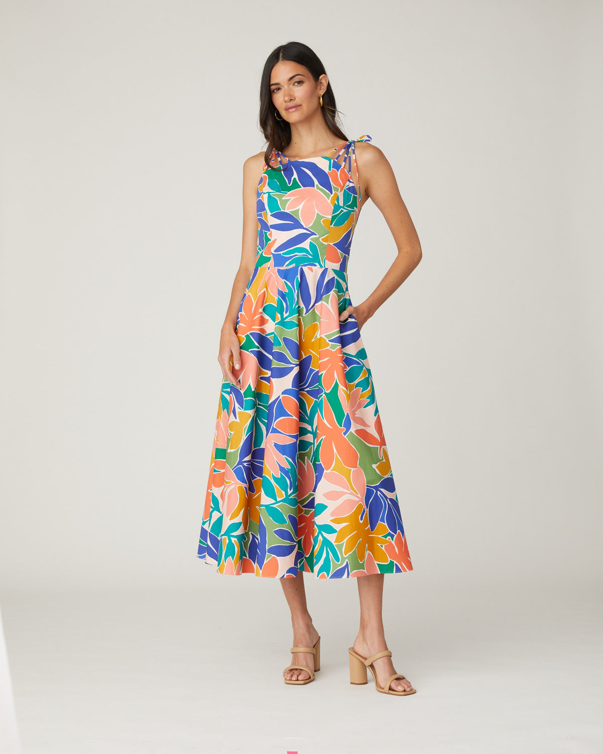 Shoshanna Sunburst Willow Dress