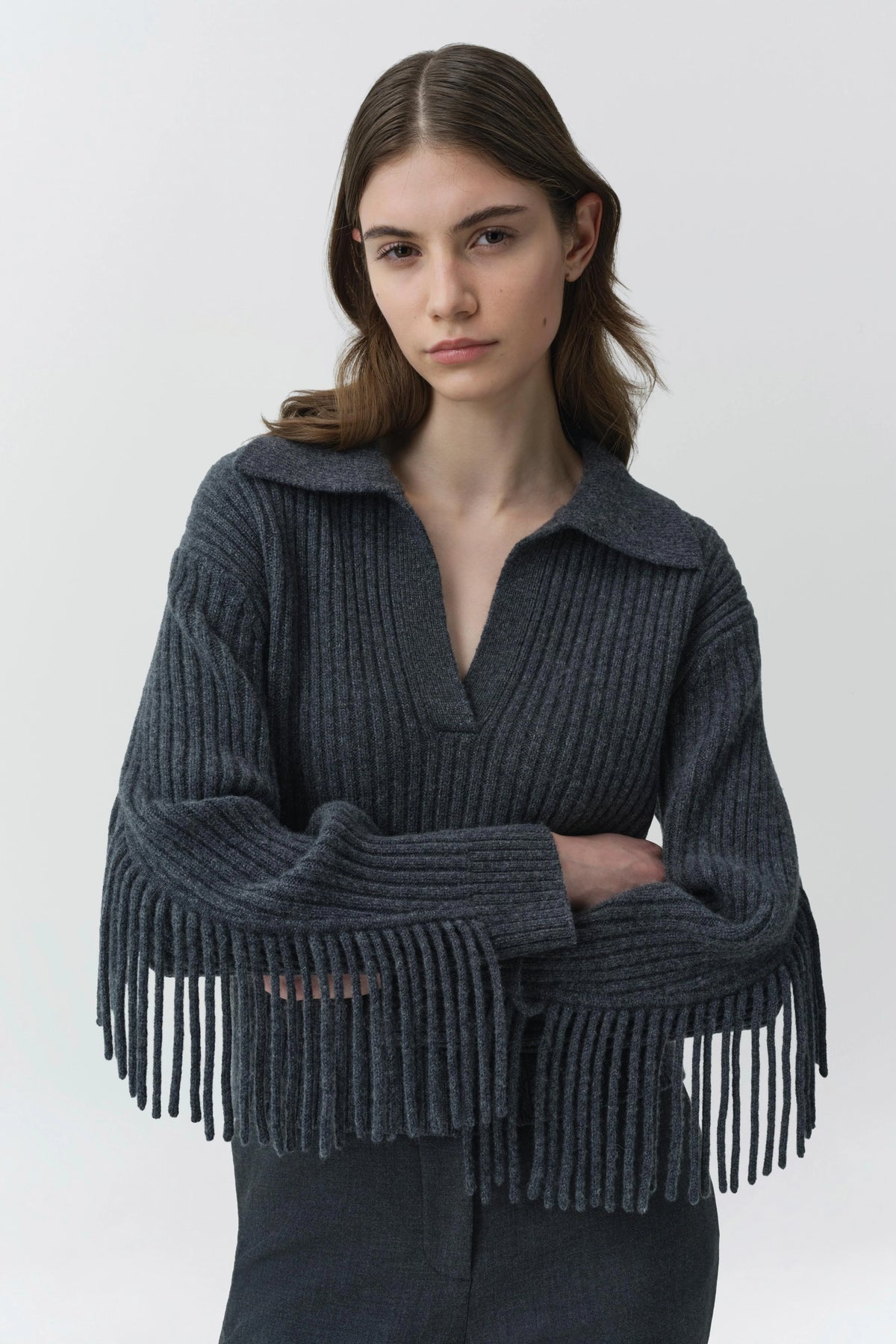Simkhai Natalia Collared Sweater