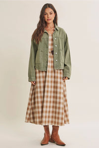 In February Cotton Twill Utility Jacket