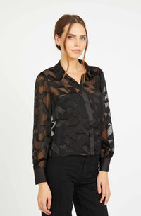 Caballero Emmie Silk Geo Top