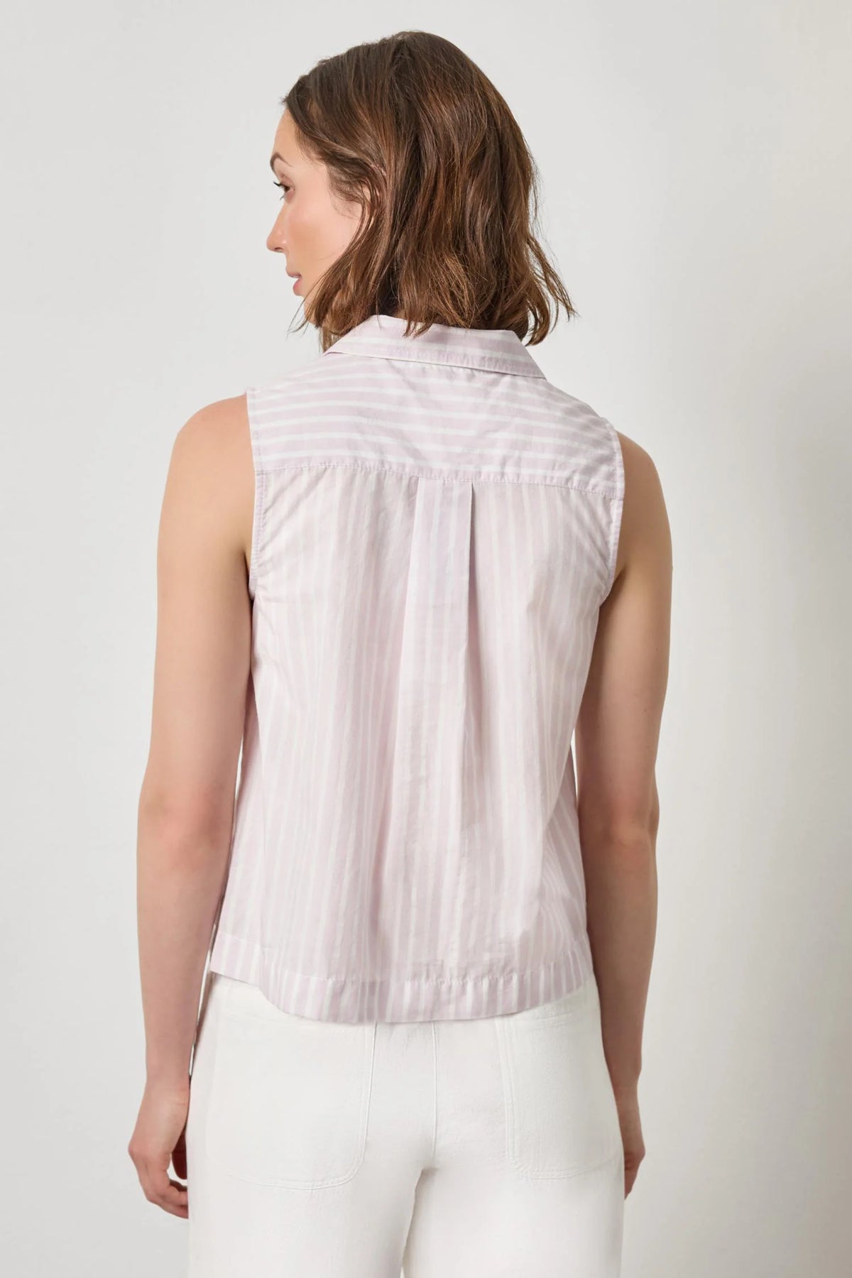 Lilla P Striped Sleeveless Shirt