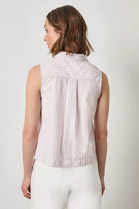 Lilla P Striped Sleeveless Shirt