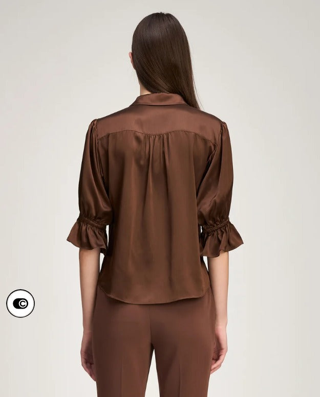 Cinq A Sept Fiona Silk Top