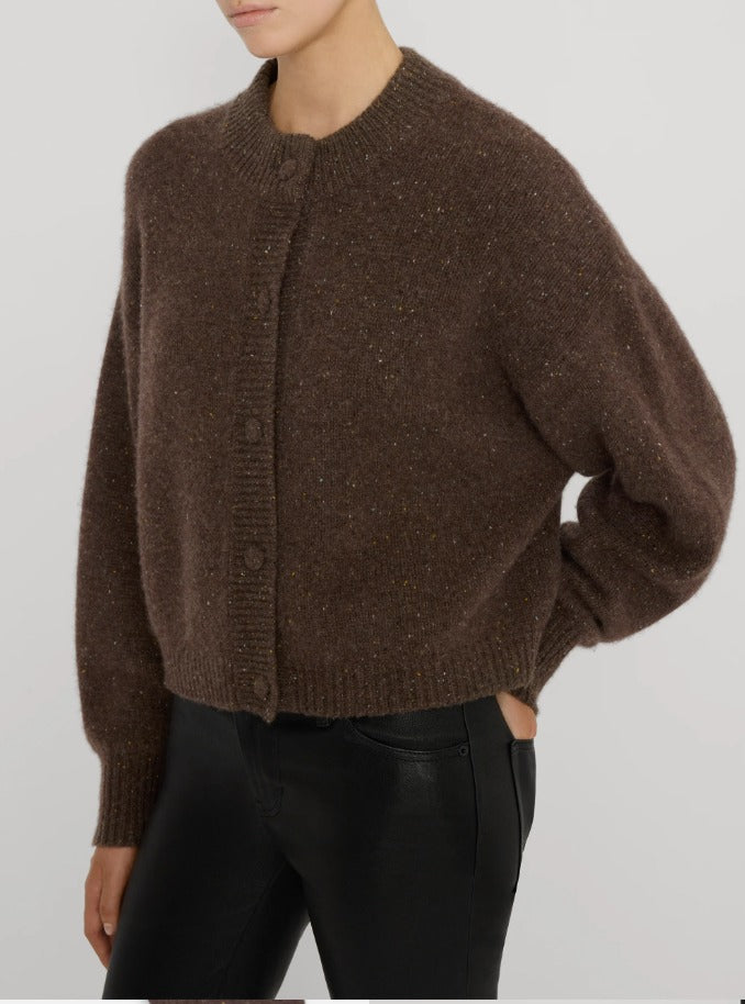 Frame The Cashmere Fleck Cardi