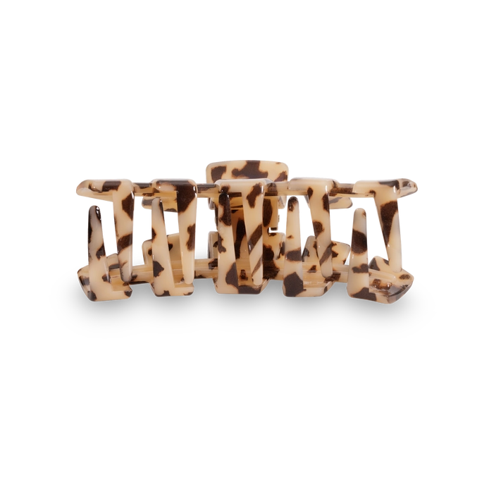 Teleties Blond Tortoise Medium Classic Hair Clip