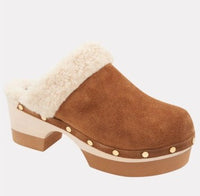 Andre Assous Olivia Faux Suede Clog