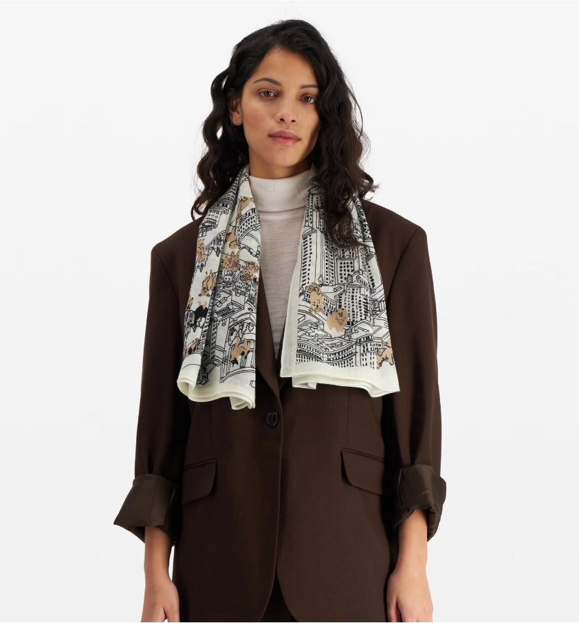 Inoui Editions Central Park Wool Scarf
