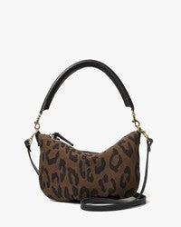 Clare V Petit Moyen Messenger Pablo Suede