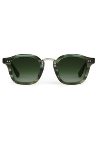 Krewe Campbell Reed Silver Sunglasses