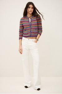 Ba&sh Fanny Stripe Cardigan