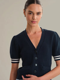 525 America Avalon Puff Sleeve Cardigan