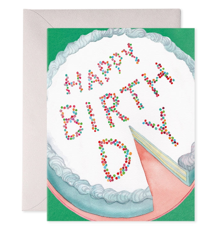 E.Frances Cake Slice Birthday Card