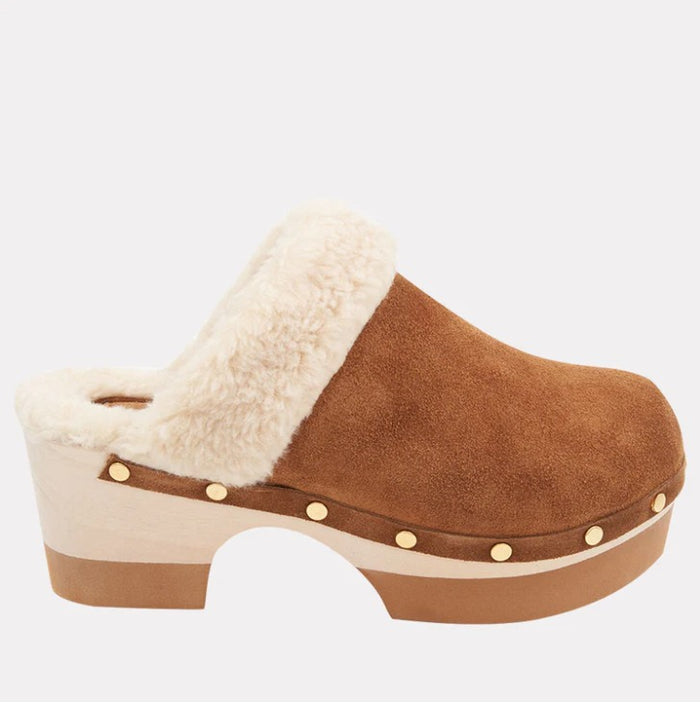 Andre Assous Olivia Faux Suede Clog