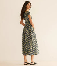 DOEN Quinley Noir Rosier Floral Dress