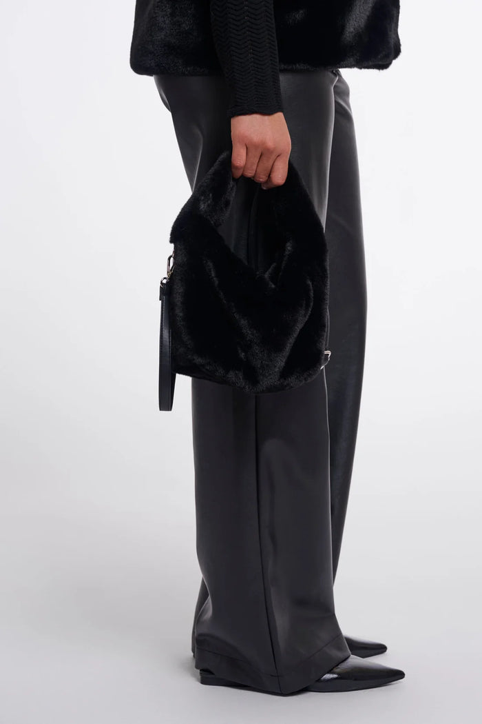 Rino & Pelle Cheryl Faux Fur Crossbody