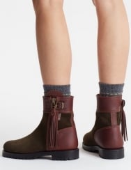 Penelope Chilvers Cropped Tassel Boot
