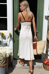 Emerson Fry Amy Bias Colorblock Sundress