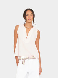 Xirena Portia Cotton Gauze Top
