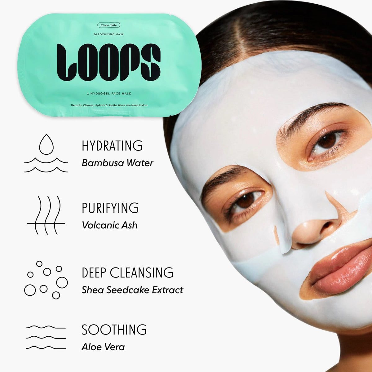 Loops Clean Slate Single Mask