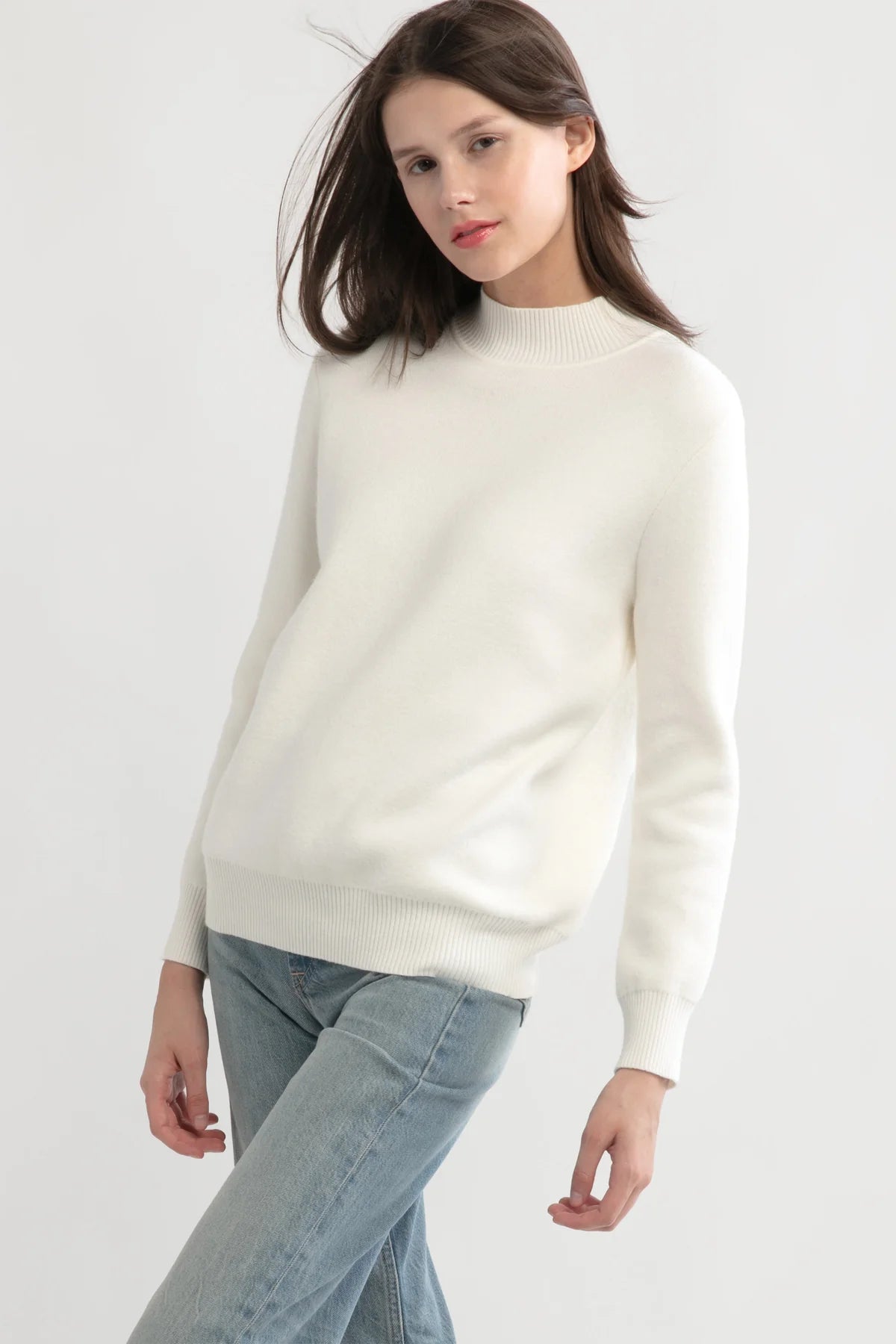 Look by M Thermal Mockneck Sweater